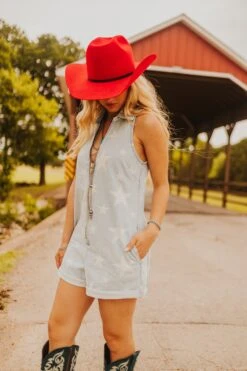 SHOW ME YOUR MUMU RENO ROMPER