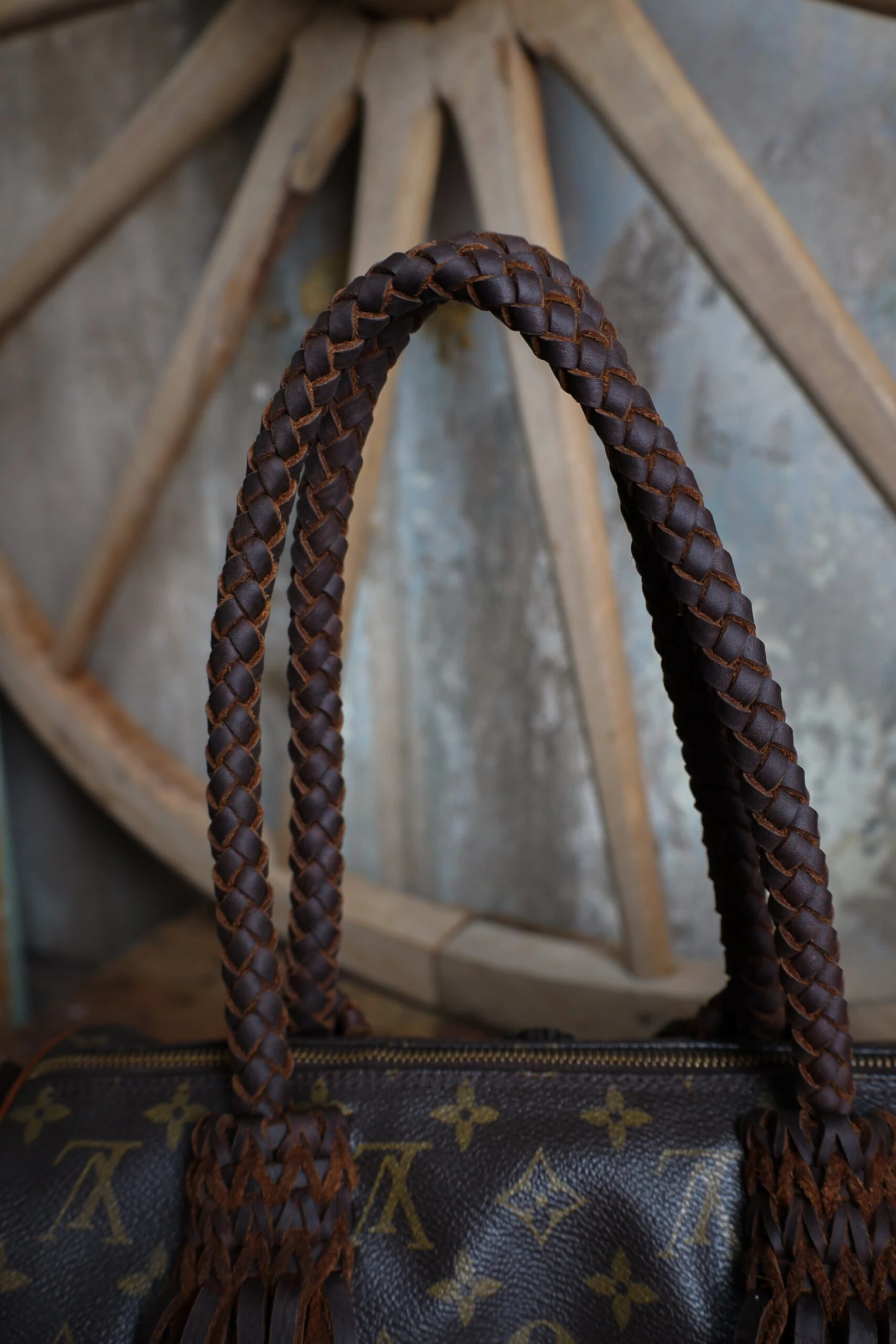 LEATHER AND VODKA PAPILLION PM CHOCOLATE 35CT BISBEE TURQUOISE BAG 5 LEATHER AND VODKA PAPILLION PM CHOCOLATE 35CT BISBEE TURQUOISE BAG - Image 5