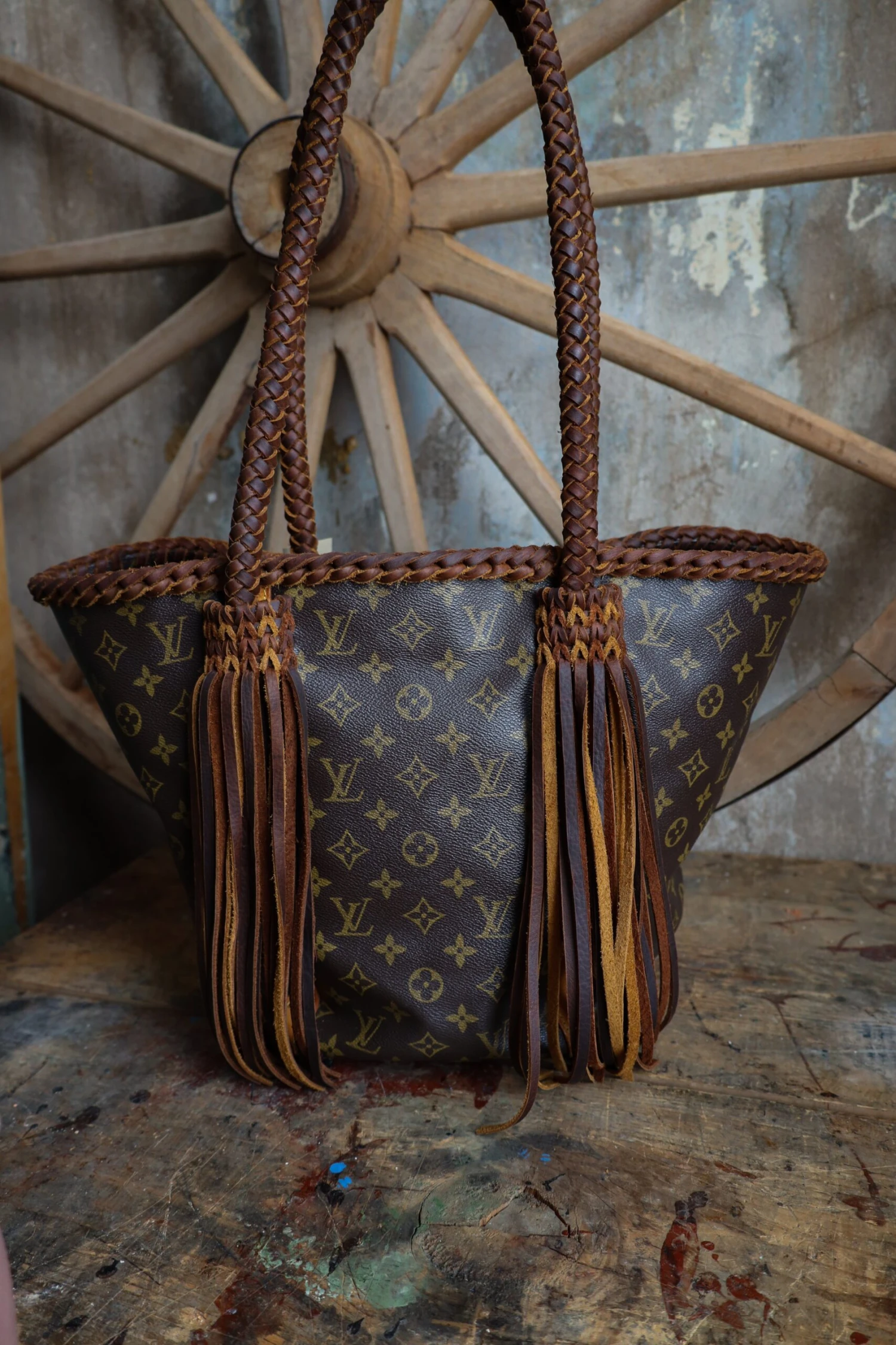 LEATHER AND VODKA SHOPPING SAC CHOCOLATE BAG 8 LEATHER AND VODKA SHOPPING SAC CHOCOLATE BAG - Image 8