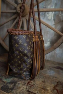 LEATHER AND VODKA SHOPPING SAC CHOCOLATE BAG 14 LEATHER AND VODKA SHOPPING SAC CHOCOLATE BAG -Steelers Style 0D6A0067