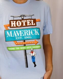 Maverick Hotel T-Shirt -Steelers Style 0D6A3139