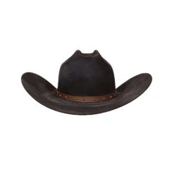 GREELEY HAT WORKS YELLOWSTONE RANCH READY DARK COWBOY HAT -Steelers Style 0D6A3811 2