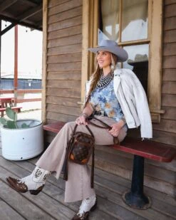 OLD GRINGO WOMEN'S CACTUS BOOT -Steelers Style 0D6A4285