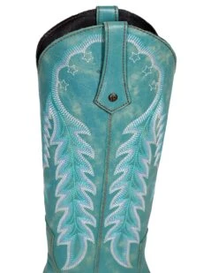 LIBERTY BLACK WOMEN'S MARISA TURQUOISE BOOT -Steelers Style 0D6A8031