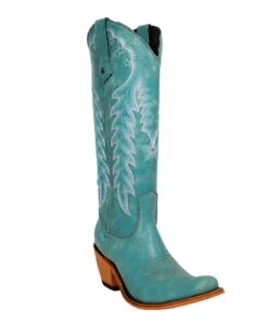 LIBERTY BLACK WOMEN'S MARISA TURQUOISE BOOT -Steelers Style 0D6A8038