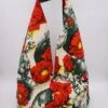 TOTEM SALVAGED RED CACTUS HOBO BAG