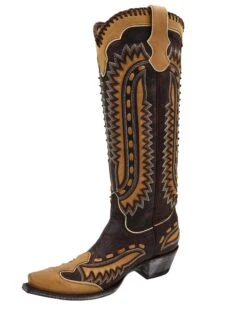 OLD GRINGO WOMEN'S QUIROGA 16" BOOT -Steelers Style 105 63bbdb92 cf90 459a 8486 856fb4444b28