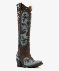 OLD GRINGO WOMEN'S ILONA OVERLAY BOOT -Steelers Style 106 l3238 2