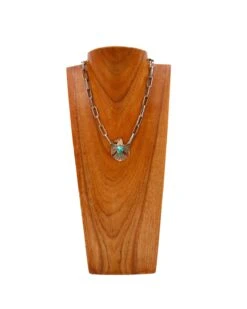 LOVE TOKENS MIXED METAL THUNDERBIRD TURQUOISE MELODY NECKLACE -Steelers Style 118 957f8767 c082 435e 80e0 0739c53b47c1