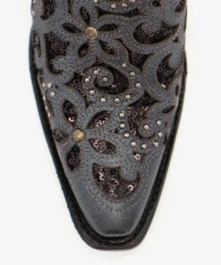 Corral Boots Corral Women's Glitter And Glam Boot In Black -Steelers Style 1222 a3589 05