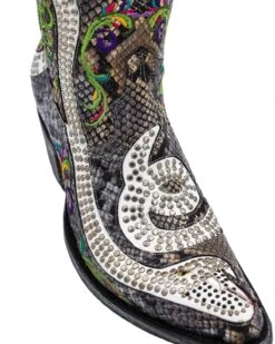 OLD GRINGO WOMEN'S MULTI SNAKE BOOTIE -Steelers Style 136 1c8067f8 d487 4f54 86f0 2c877cc81fdb
