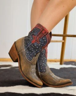 LIBERTY BLACK WOMEN'S STAR TOP VINTAGE CANELLA BOOT -Steelers Style 13 ad123578 e812 4b81 b7f2 6726759c3684