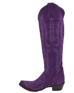 OLD GRINGO WOMEN'S MAYRA PURPLE SUEDE BOOT -Steelers Style 142 5bd22bcb 3234 4f40 b25e aba8a3c052f4