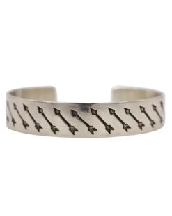 ARROWS IMPRINTED DIAGONAL CUFF