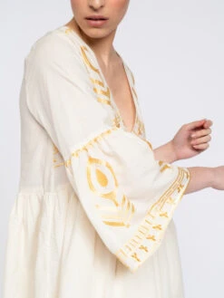 SMF BELL SLEEVE PRINT DRESS -Steelers Style 1676297688 749bd4cf23b4bce0e199834c5a0a75a6