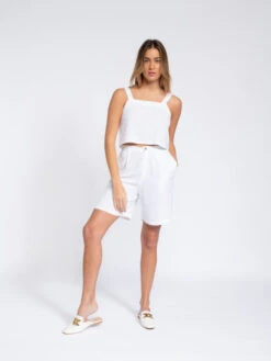 SMF CASUAL WOVEN TOP