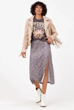 MAURITIUS WOMEN'S Zoe Leather Jacket -Steelers Style 20220731 3218