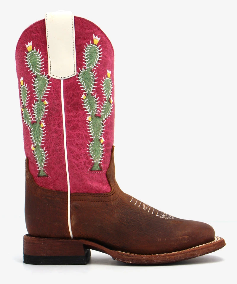 Macie Bean Prickled Pink Kids Boot 2 Macie Bean Prickled Pink Kids Boot - Image 2