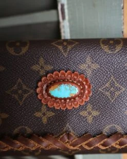 LEATHER AND VODKA TWIN POCHETTE CAMEL 20CT KINGMAN TURQUOISE BAG -Steelers Style 218 1f75e69d 33d5 4752 99ab 477b3101aa28