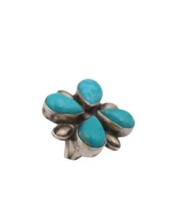 4 TURQUOISE TEARDROPS RING- SIZE 5.5 -Steelers Style 227 4b50230f e5f9 48d7 9329 3d7e8e83fbe5
