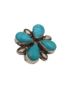 4 TURQUOISE TEARDROPS RING- SIZE 5.5 -Steelers Style 229 c59342b4 1588 4418 b94e e92db03508d8