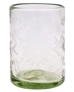 ROSE ANN HALL CONDESSA JUICE GLASS- CRYSTAL