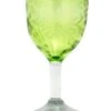 ROSE ANN HALL CONDESSA WINE GLASS- VERDE
