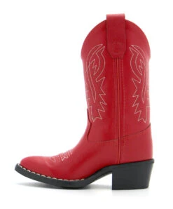 Old West Children's Retro Red Boots -Steelers Style 243 8116 03