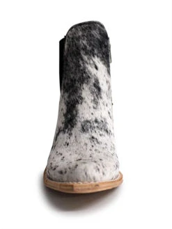 LIBERTY BLACK WOMEN'S MARINA PELO GRANIZO BLANCO NEGRO BOOTIE -Steelers Style 247074 1200 auto