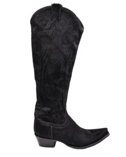 OLD GRINGO WOMEN'S MAYRA HAIR ON HIDE BLACK RELAXED BOOT -Steelers Style 24 dabcec18 d808 4dc6 a82c d9d3b579dbbe