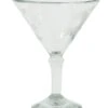 ROSE ANN HALL CONDESSA MARTINI GLASS-CRYSTAL