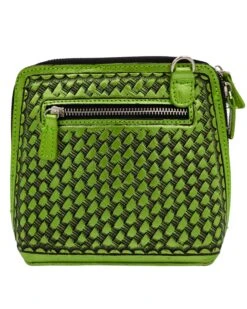 QUE CHULA CATALINA CHICA METALLIC GREEN PURSE -Steelers Style 255 a1c19913 f3a8 47fb 9d7d 3f9bca074cd2