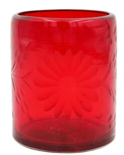 ROSE ANN HALL CONDESSA OLD FASHION GLASS- RED -Steelers Style 259 57d4295a c93b 460f 81ff a1678ca84d2b