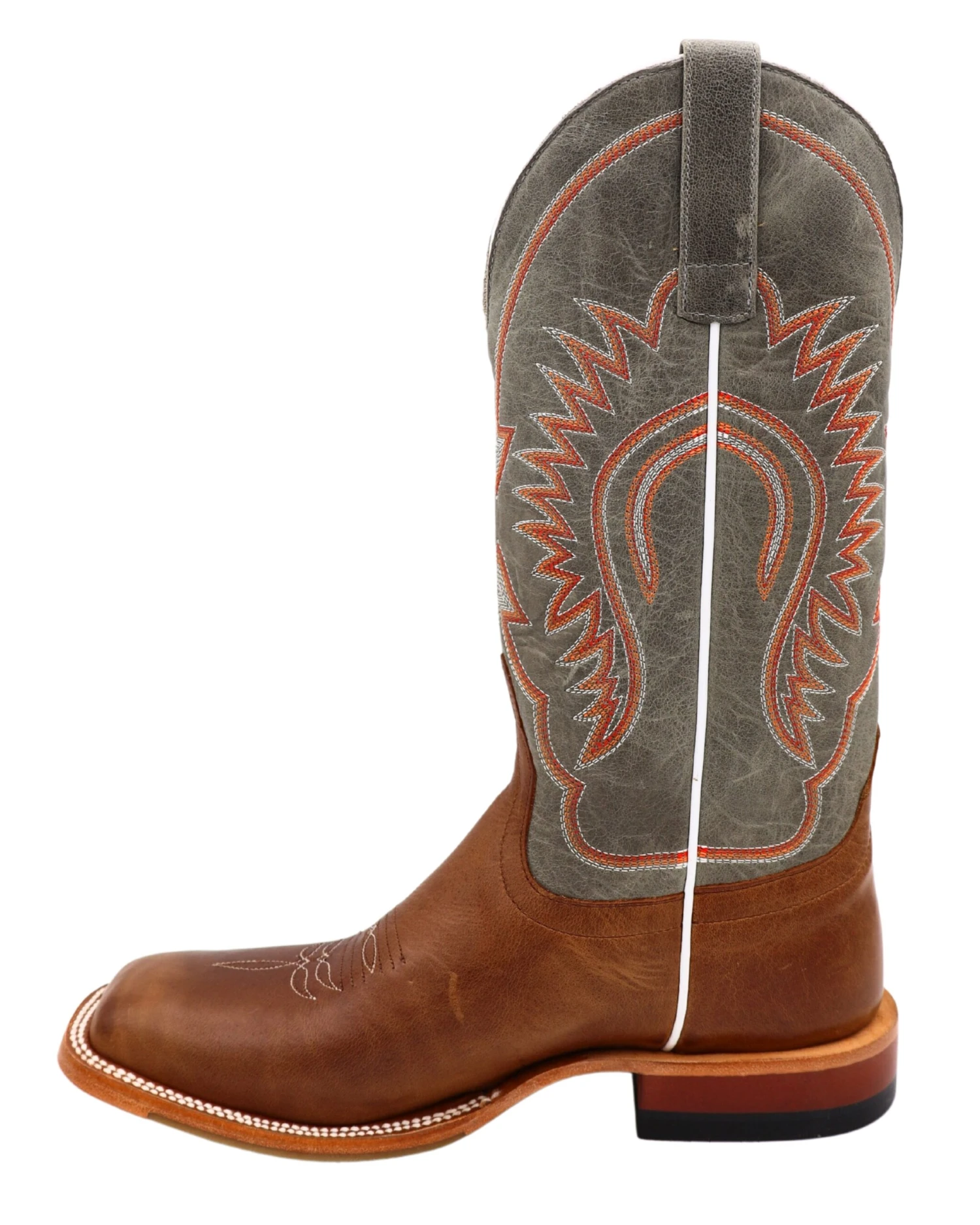 HORSE POWER MEN'S JIMMY BROWN AND GREY BOOT 6 HORSE POWER MEN'S JIMMY BROWN AND GREY BOOT - Image 6