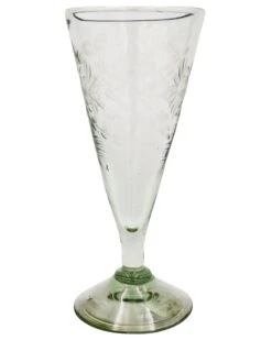 ROSE ANN HALL CONDESSA PILSNER GLASS- CRYSTAL