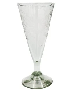 ROSE ANN HALL CONDESSA PILSNER GLASS- CRYSTAL -Steelers Style 278 d5a5a12a 3a80 4e94 89d6 cb7208d6f5d2
