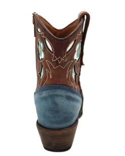 Corral Boots CIRCLE G BY CORRAL WOMEN'S BLUE AND BROWN FLORAL INLAY BOOT -Steelers Style 279 6c5fc4d7 16cc 4f28 991c 1c3a7932a9fe