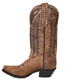 CABORCA SILVER BY LIBERTY BLACK WOMEN'S TRACY FONTANA CRACK TAN BOOT -Steelers Style 283 612dd3ff 33a8 4a24 b200 9ca6374a2262