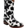 TANNER MARK GIRLS COWPRINT BOOTS