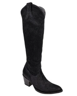 OLD GRINGO WOMEN'S MAYRA HAIR ON HIDE BLACK BOOT -Steelers Style 31 0731ed3b 9ed6 4af3 8b53 0659fa1585a1