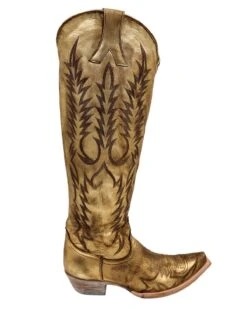OLD GRINGO WOMEN'S MAYRA GOLD RELAXED BOOT -Steelers Style 40 2359f181 6083 4537 88ce bb22abaff63d