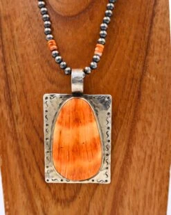 RICHARD SCHMIDT EXTRA LARGE SPINY OYSTER WITH STAMPING PENDANT -Steelers Style 49 6ee29c77 080e 4b66 af75 932dde783ef3