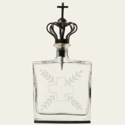 JAN BARBOGLIO IMPERIO ENGRAVED DECANTER