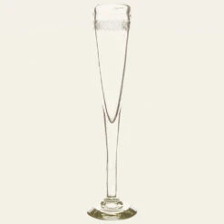 JAN BARBOGLIO TALL CHAMPAGNE CLEAR FLUTE
