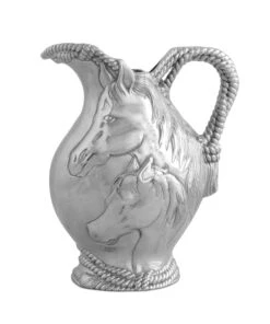 ARTHUR COURT HORSE & ROPE PITCHER