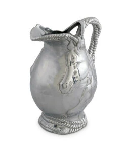 ARTHUR COURT HORSE & ROPE PITCHER 7 ARTHUR COURT HORSE & ROPE PITCHER -Steelers Style 574 102068 1