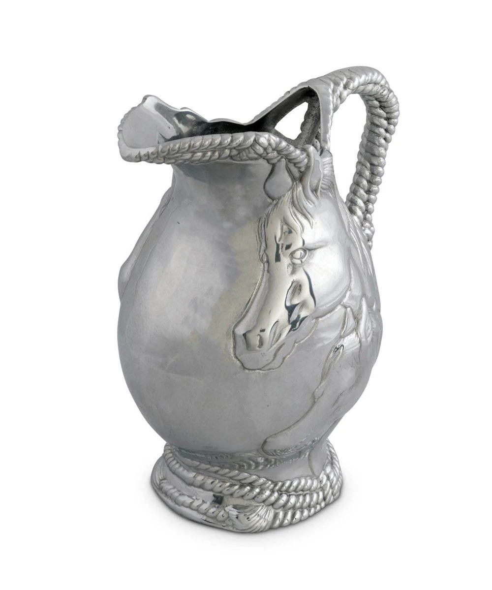 ARTHUR COURT HORSE & ROPE PITCHER 3 ARTHUR COURT HORSE & ROPE PITCHER - Image 3
