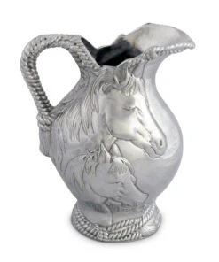 ARTHUR COURT HORSE & ROPE PITCHER 8 ARTHUR COURT HORSE & ROPE PITCHER -Steelers Style 574 102068 2