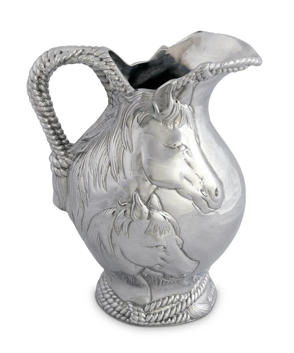 ARTHUR COURT HORSE & ROPE PITCHER 4 ARTHUR COURT HORSE & ROPE PITCHER - Image 4