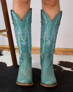 LIBERTY BLACK WOMEN'S MARISA TURQUOISE BOOT -Steelers Style 5 12af150c 04b0 47d4 887f 2421d422985d